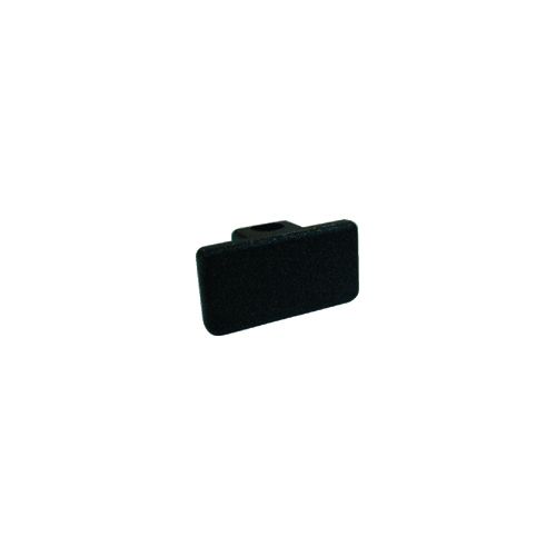 [RAIL-210G-5] Luminaire  Embout Fermeture gris 1 allumage