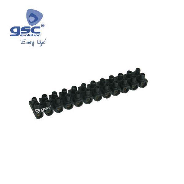 Barette de Connexion Domino 4 mm2 - Noire | 001000108