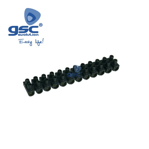 Barette de Connexion Domino 4 mm2 - Noire | 001000109