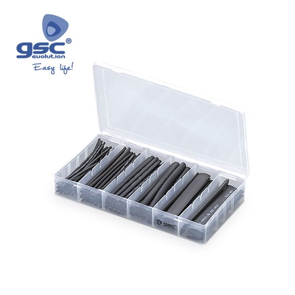 Kit de gaines thermorétractables 10cm Noir | 000303360