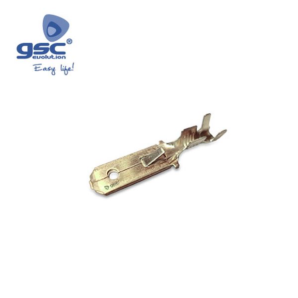 Sachet de 50 terminal Faston mâle 2,8*0,5/1,5mm | 000303637