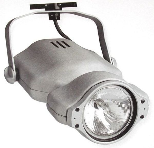 Luminaire  Delphi Projecteur saillie 150W gris alim incorporé IP20 230V
