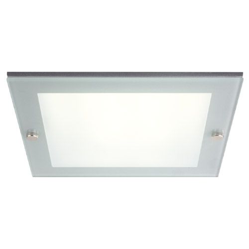 Luminaire Encastré Fluocompacte acier 2x26W Ferromagnetique IP20