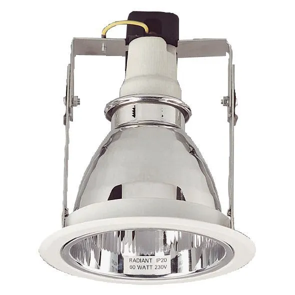 [LK-XF4008CE27] Luminaire ENC-ROND.E27 60W BLANC 230V