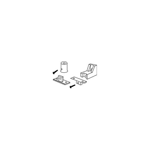 [RAIL-1297B] Luminaire  Kit fixation Rail 12V blanc