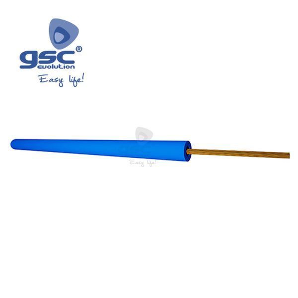 100M Cable hilo flexible cobre bleu 1x1.5mm Libre | 003902942