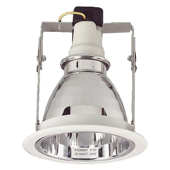 [LK-XF400] Luminaire  ENC.E27 100W MAX BLANC D125MM