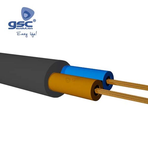 Rouleau 100M Cable tuyau arrosage plana Negra cuiv | 003902937