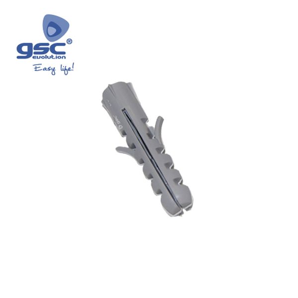 Sachet de 100 chevilles à expansion Nylon Gris 6mm | 000301305