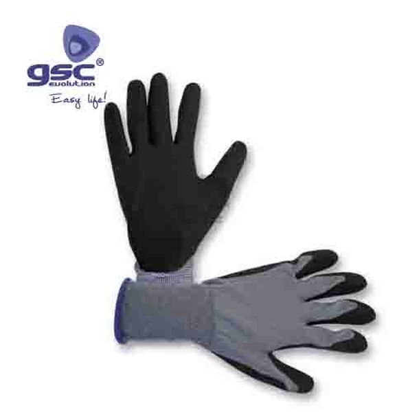 Paire de gants fin en PVC - Noir | 003301868