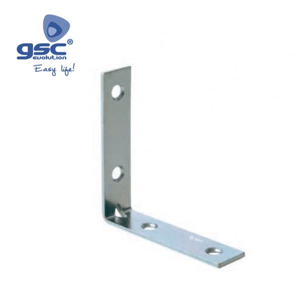 Angle droit renforcé 100x100x22mm zinc | 003802719