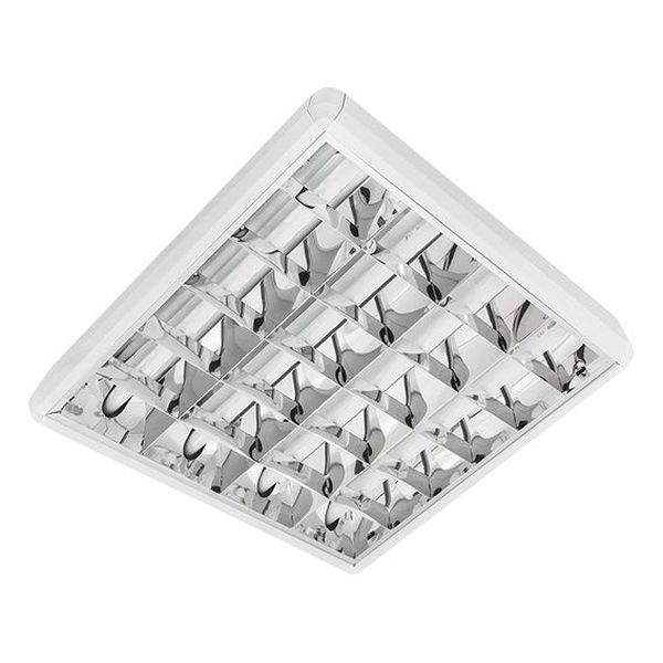 Luminaire saillie blanc reflecteur alu. 2x1200mm pour tubes LED 1570230032led