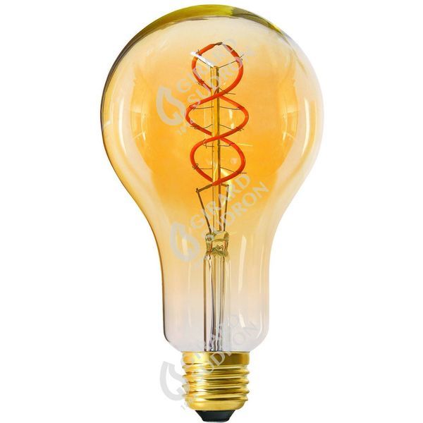 Ampoule géante filament led twisted 180mm 4w e27 2 716626