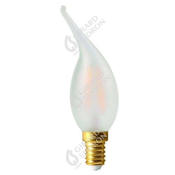 Flamme cv4 filament led 5w e14 2700k 580lm mat 713180