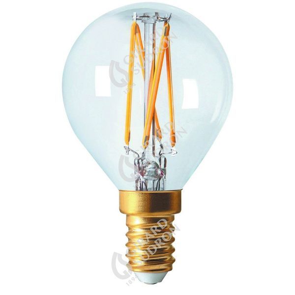 Sphérique g45 filament led 4w e14 2700k 320lm dim. 28646