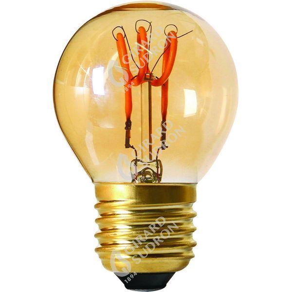 Sphérique g45 filament led torsade 3w e27 100lm di 716632