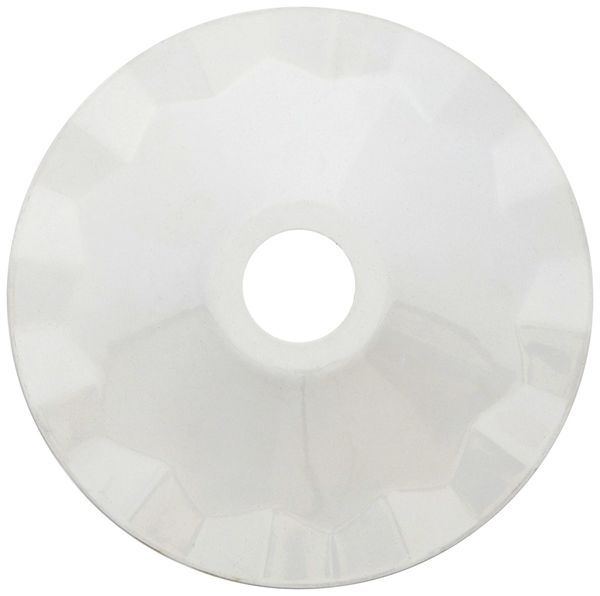 Abat-jour mtallique blanc ø 187 mm avec anneau de 187601