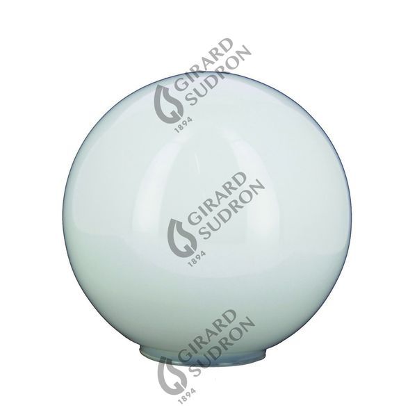 Globe opale brillant ø 120 mm h. 120 mm col. 50 mm 744496