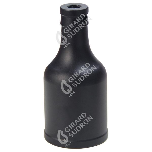 Douille bouteille acier e27 noire 187564