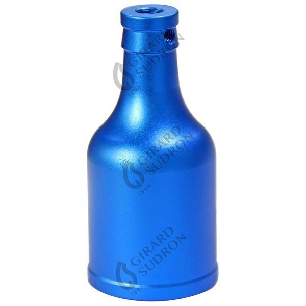 Douille bouteille acier e27 bleu electrique 187567