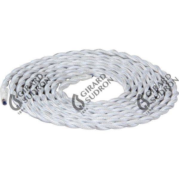 Twisted câble white 2m 2 x 0,75mm2 189651