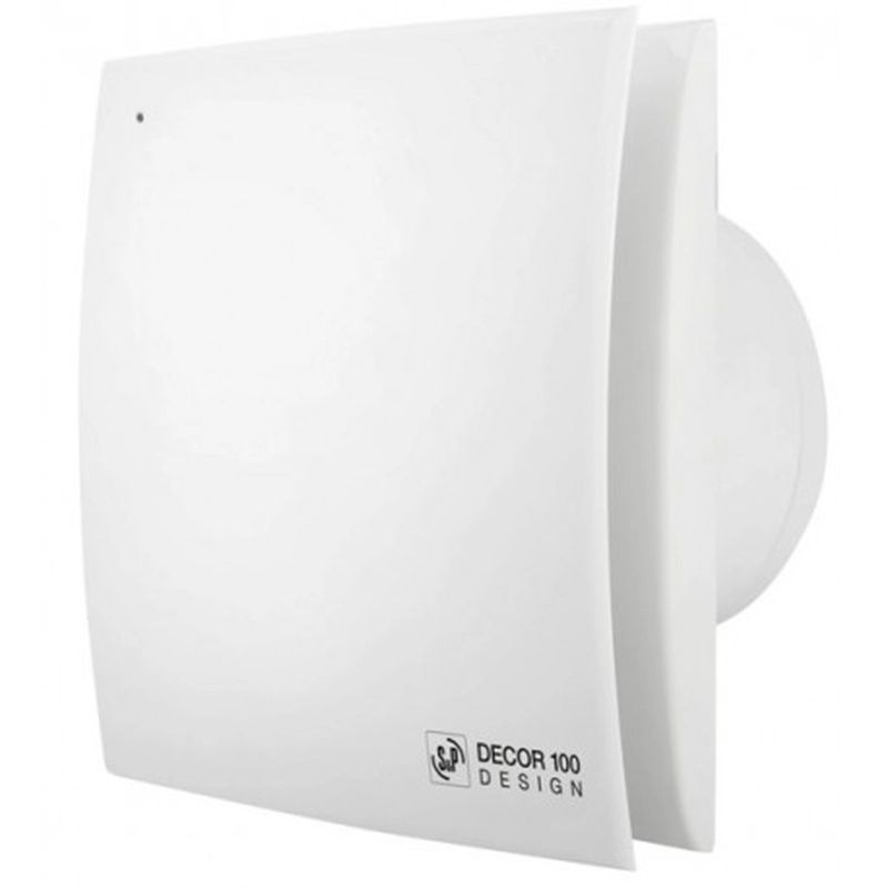 [UNE-401446] Aérateur extra-plat design, 80 m3/h, 10,7W, clapet anti-retour, D 100 mm