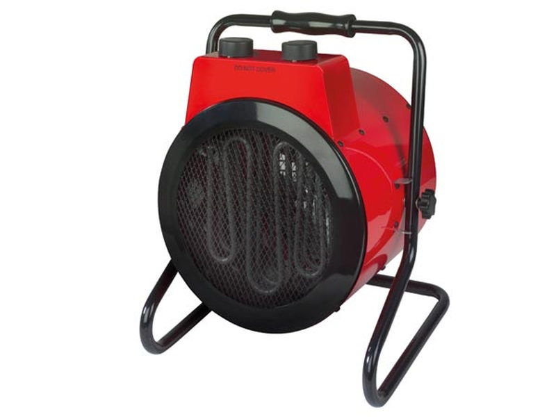 Chauffage sur pied turbo ventilo Industriel Rond 3000W 230V