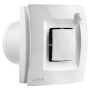 Extracteur silencieux D100mm 95m³/h avec temporisation réglable Silent-100 CRZ 230V