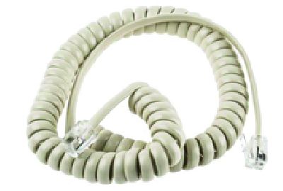 Cordon 2M Tel.Rj11 Blanc - FO-61041destok