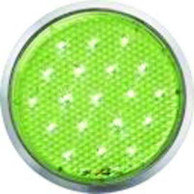 Led Roma Vert 1W Ø50Mm X 4Mm Ip40 - LEO30832destok