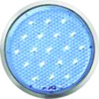 Led Roma Bleu 1W Ø50Mm X 4Mm Ip40 - LEO30833destok