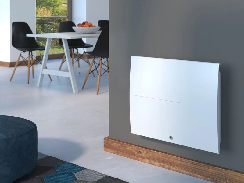 Radiateur chaleur douce Ténérife horizontal blanc 2000W