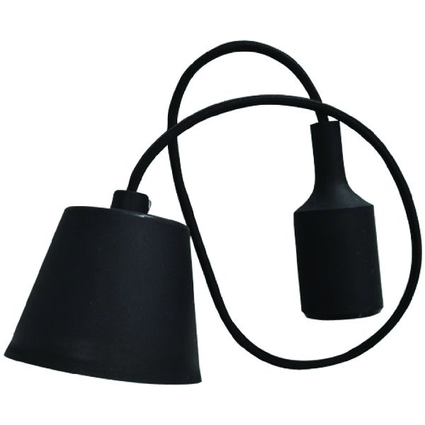 Vt-7228 E27 Pendant Holder-Black - VT-3478destok