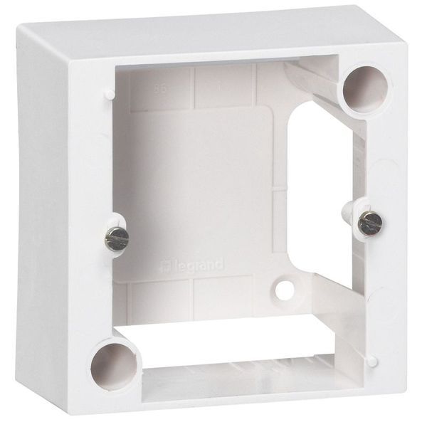 Cadre Saillie 1 Poste Pour Montage Prise 80X80Mm – 82X82X40M legrand 055439
