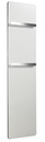 Acova - Plume EC, Blanc RAL 9016, 465W , H 1250 mm / L 400 mm , racc - GP-125-040