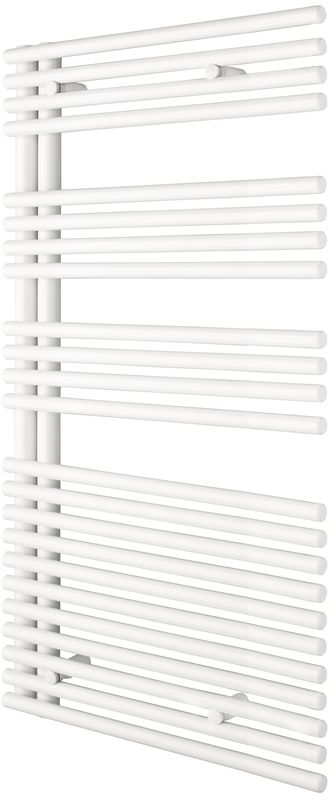 Acova - Cala Asymétrique EC gauche, Blanc RAL 9016, 547W, H1161 mm / - LNL-112-050