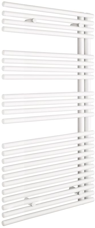 Acova - Cala Asymétrique EC droite, Blanc RAL 9016, 547W, H1161 mm / - LNR-112-050