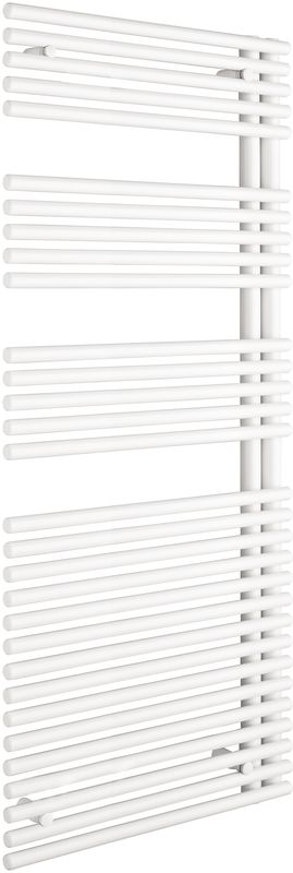 Acova - Cala Asymétrique EC droite, Blanc RAL 9016, 672W, H1441 mm / - LNR-145-050