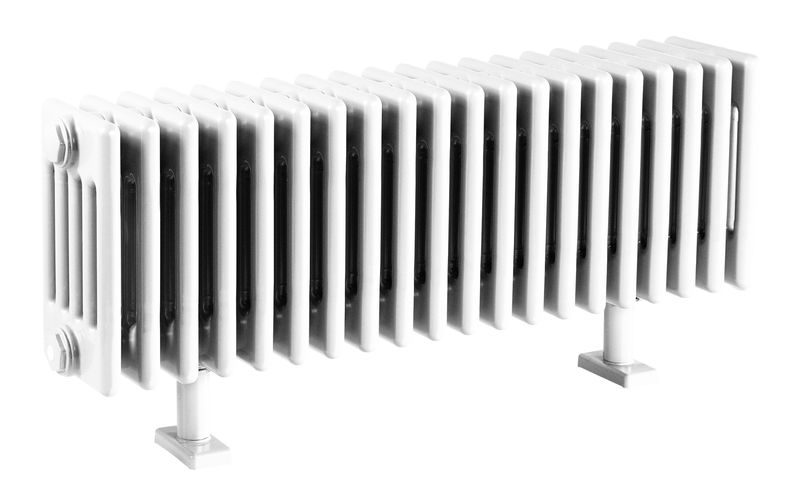 Acova - Vuelta EC plinthe, Blanc RAL 9016, 632W, H 360 mm / L 670 mm - M6C5-14-026