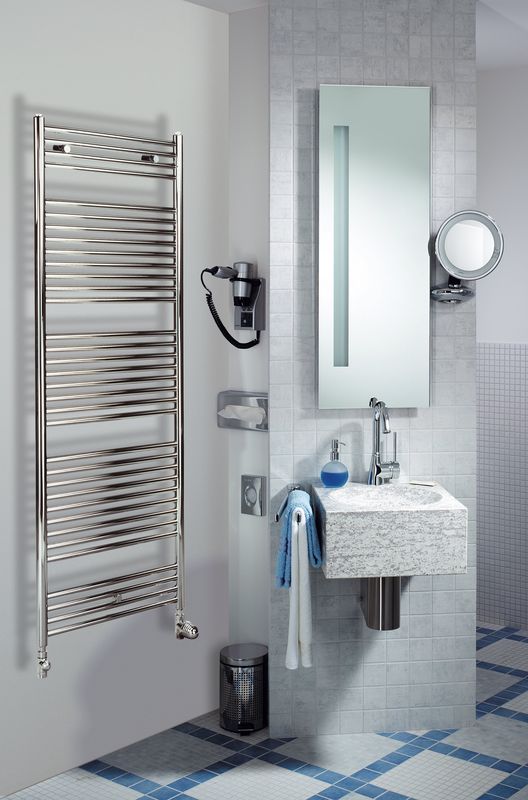 Acova - Atoll Spa EC, Finition Chromée, 705W, H 1706 mm / L 600 mm, - SLO-170-060