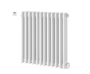 Acova - Vuelta EL horizontal, commande RF, Blanc RAL 9016, 750W, H 6 - TMC06-075-062/GF