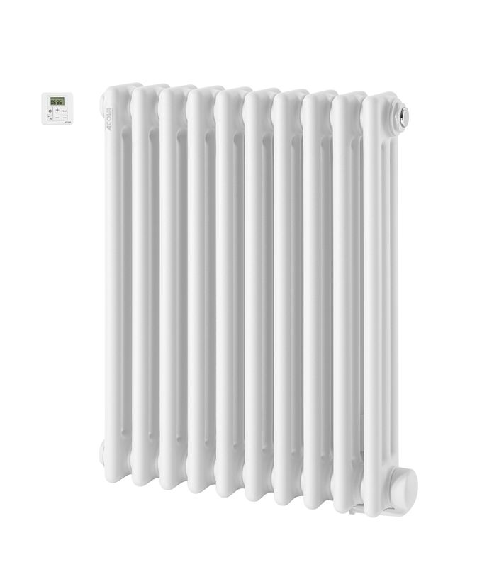 Acova - Vuelta EL horizontal, sans régul., Blanc RAL 9016, 500W, H 6 - TMC6-050-053-SR