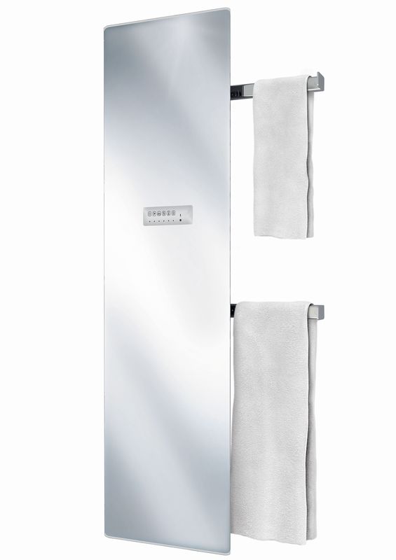 Acova - Versus EL, surface verre en finition miroir, 750W , H 1750 m - VSM-175-048
