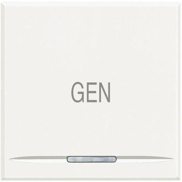 Mh Axo White Manette/P 2M Gen - Bticino HD4915M2AC