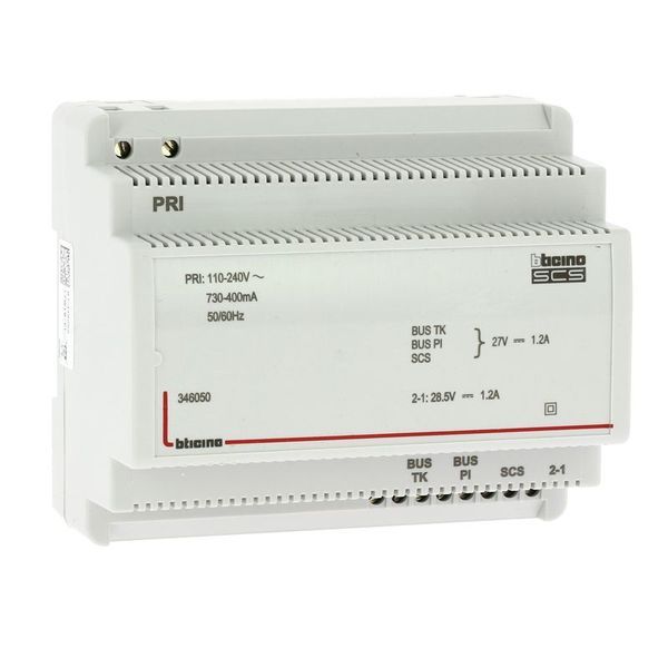 Alimentation Et Adaptateur Vidéo Pour Portier 110V À 240V 27 - Bticino BT346050