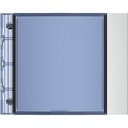 Facade Porte Carte Allmetal - Bticino 352201