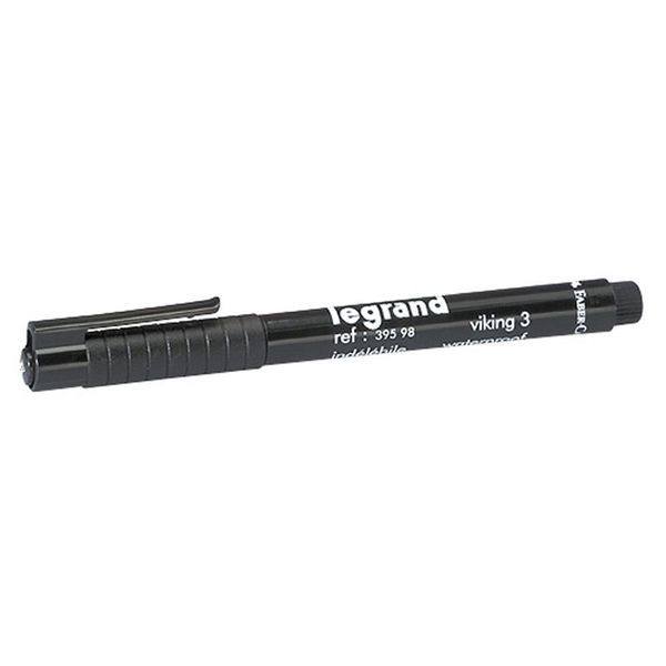 Stylo Feutre Noir Indélébile Pour Repérage legrand 039598