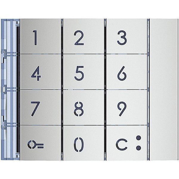 Facade Clavier Code Allmetal - Bticino 353001