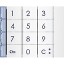 Facade Clavier Code Allwhite - Bticino 353002