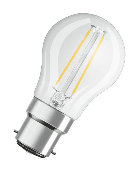 LEDsclp40 4w/827 230v fil b22d 10x1- 436381